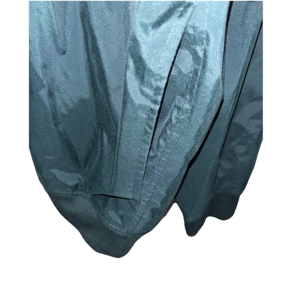 Vtg PORT AUTHORITY On Tour Heisman XL Green Windbreaker Jacket Microfiber‎ Lined - Picture 5 of 11